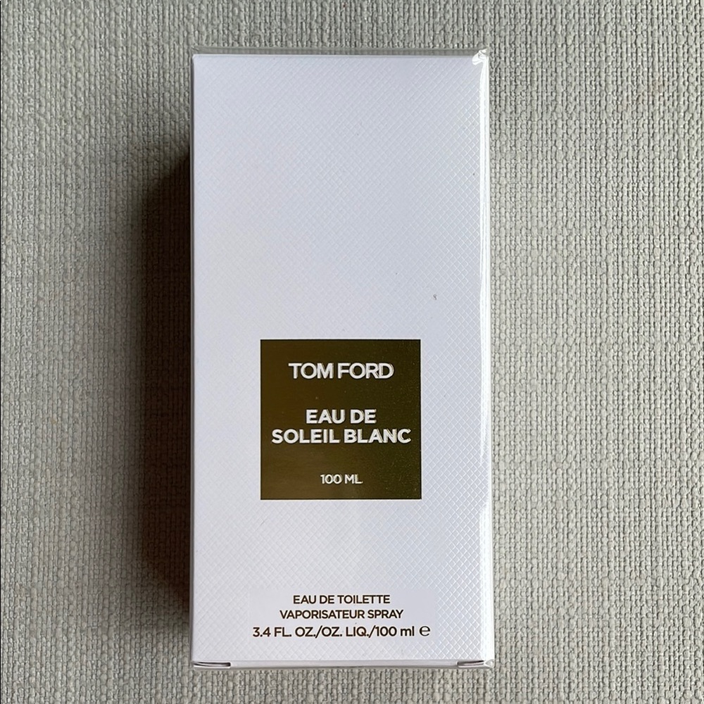 Tom Ford Eau de Soleil Blanc 3.4oz sealed